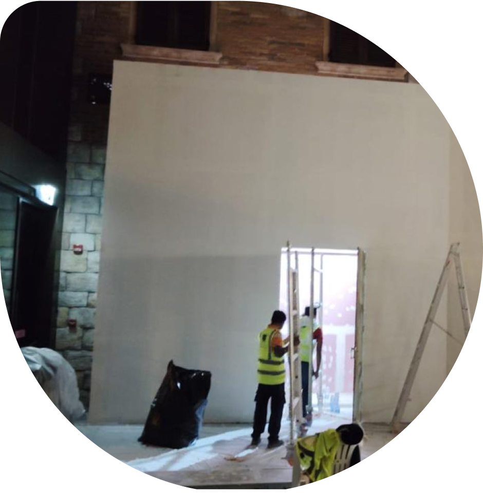 White Walls and Ceilings