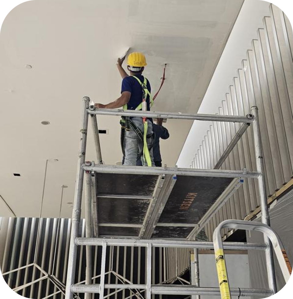 White Walls and Ceilings