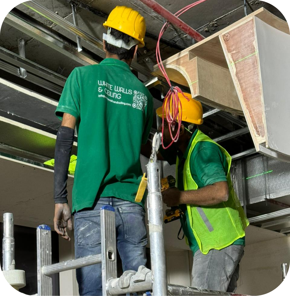 White Walls and Ceilings